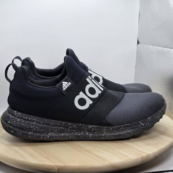 Adidas Lite Racer Adapt 6.0 Black/Black Mens 11 Slip On - Picture 3 of 11